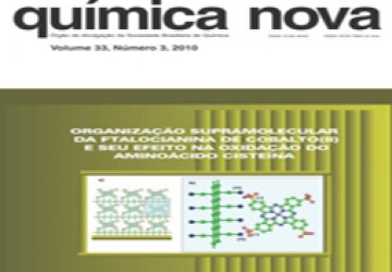Trabalho de Nanotecnologia da UFPI  capa da revista Qumica Nova