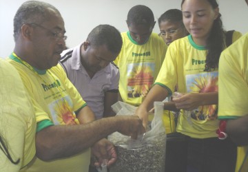 Procampo realizou trote ecolgico na cidade de Oeiras