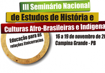 Seminrio discute cultura afro-brasileira e indgena em Campina Grande/PB