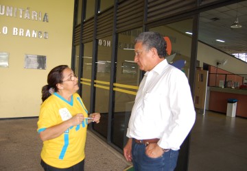 PSIU 2010: Reitor visita locais de aplicao de provas para deficientes