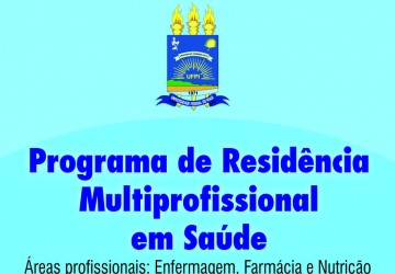 Residncia Multiprofissional em Sade: inscries at sexta-feira (17)