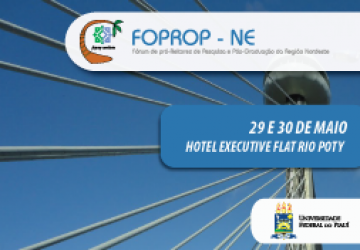1 Reunio anual do FOPROP-NE ser realizada em Teresina