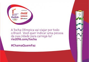 Campanha de seleo dos condutores da Tocha Olmpica Rio 2016