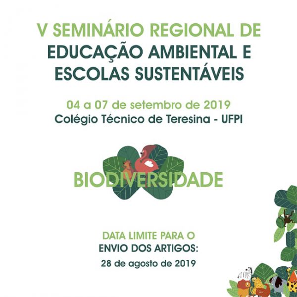 V Seminário Regional de Educação Ambiental e Escolas Sustentáveis (SEMEARES)