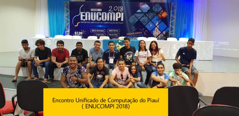  Estudantes do curso Técnico em Informática participam do ENUCOMPI 2018 
