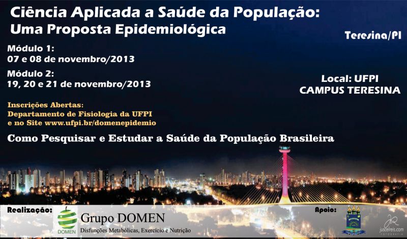 Curso de como Estudar e Pesquisar a Sade da Populao Brasileira