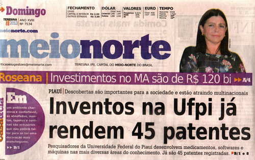 Inventos na UFPI somam 45 patentes